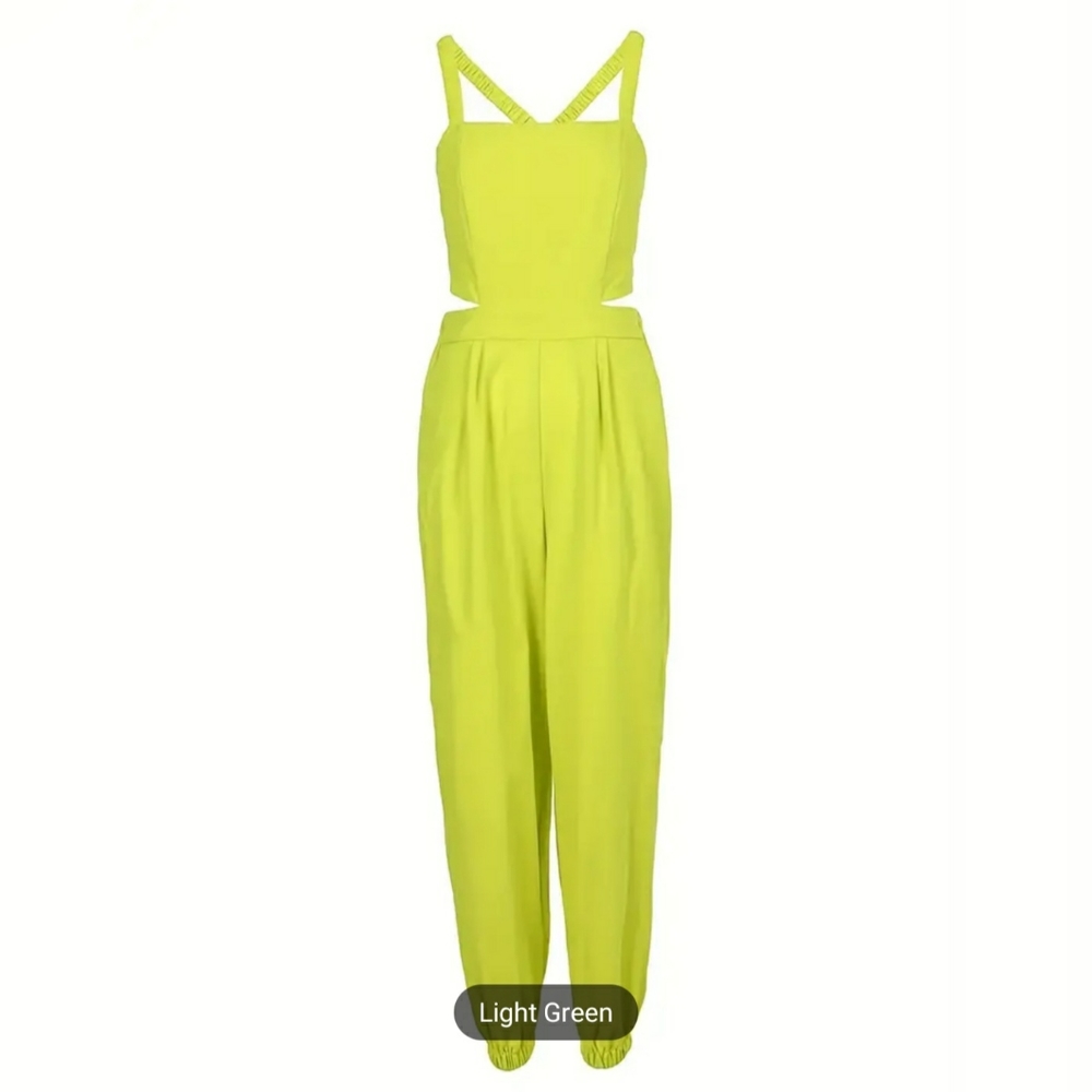 Back-less Jogger Style Jumpsuit